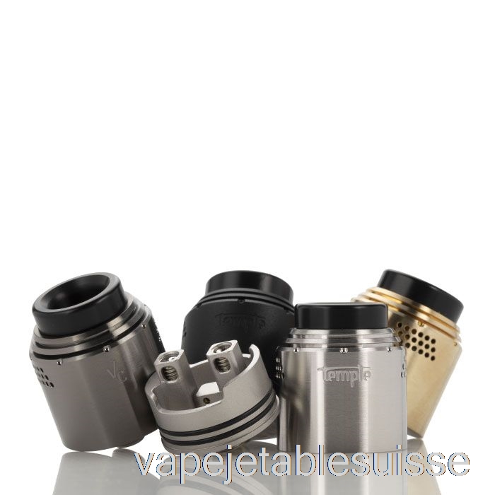 Vape Suisse Vaperz Cloud Temple 25mm Rda 25mm - Laiton Marine